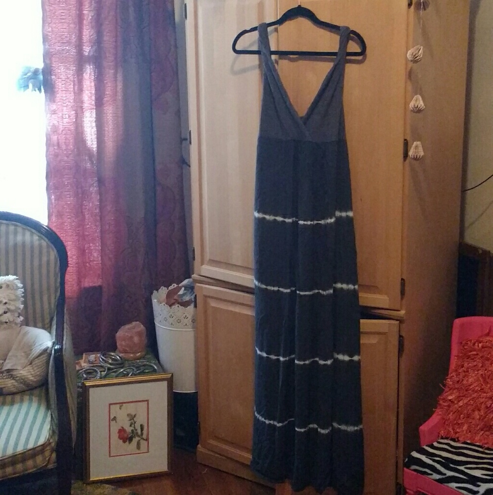 Fabulous tie dye maxi dress !